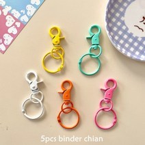 레고장식장 아크릴장식장 피규어장식장 유리장식장 MINKYS 10PCS 새로운 DIY 자신의 열쇠 고리 구카 투명, 03 5pcs