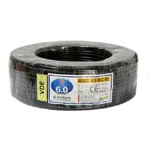 60227 KS IEC 02 KIV 16SQ(MM2) 100M 배선용전선 KS KC VDE CE인증 70도, GREEN(녹색)
