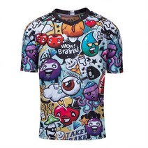 님자실크셔츠 남자명품셔츠 여름 해골 내리막 저지 남자 dh 산악 자전거 의류 오프로드 mx 사이클링 옷 mtb Bicycle t shirt motocross dress