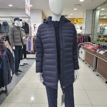 PAT 후드 경량 롱 구스다운(1H82083)