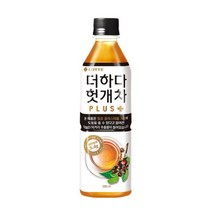 칠성 건강차 갈증해소 더하다헛개차 식이섬유 음료 500ML 12개, 23세트