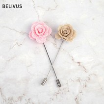 [빌리버스] 부토니에 BSVB048 남자 브로치 코사지 정장 코디