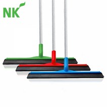 [식공구] 엔케이 이중 실리콘 바닥 밀대 (70cm 봉포함) / 스퀴지 아파트 유리 물기 제거 청소 업소용 HACCP, 150cm, 초록