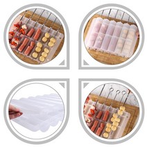 1세트 크리 에이 티브 고기 꼬치 기계 빠른 착용 도구 바베큐 장치 문자열 피어싱