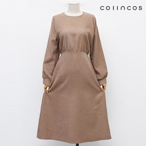 코인코즈 베이직 백 포인트 리본 롱 원피스 (IY1WOB060)