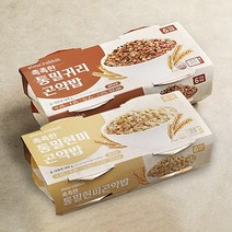 촉촉한 통밀현미 곤약밥 6개+촉촉한 통밀귀리 곤약밥 6개, 통밀현미 6개+통밀귀리 6개, 150g