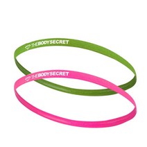 JUW507D80 실리콘 인도어 밴드 헬스 스포츠 멋진 이쁜 소품 운동 파스텔톤 예쁜 잇템 머리끈 디자인 엘라스틱 헤어, 영 그린