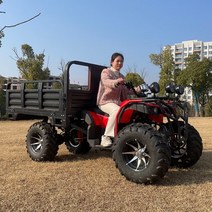 4륜 사발이 ATV 트레일러 수레 짐칸 짐받이 오토바이 바이크 농업용 산악용 레저용 다목적 오프로드, D