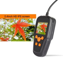 고성능 24 quotIPS 스크린 산업 Borescope 1080P 직업적인 검사 기 방수 IP67 내시경 8 LED 엄밀한 케이블, [03] 10m
