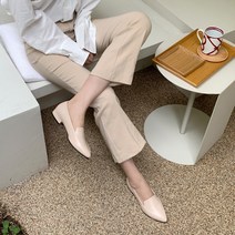 국내 자체제작 고퀄 수제화 스틸레토 로퍼(2cm) 커쥬 CauseU