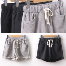 오너클랜 빅사이즈 롤업 끈밴딩 반바지 DWW5973 트레이닝 팬츠