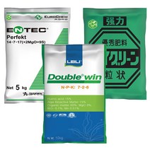 비료컴퍼니 코리아아그로 더블윈 하이그린 엔텍퍼펙트 비료 텃밭 주말농장 밑비료 밑거름 추비 기비 독일 수입 원예비료 화분 나무 화초 고추 배추 마늘 양파 정식전 살포 복합비료, 더블윈 10kg, 10000g
