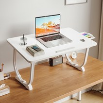각도조절책상 높이 조절 좌식 책상 접이식 리프팅 스탠딩 작업대 기숙사 홈 침대 작은 테이블 사무실 연구 컴퓨터 책상, [16] 리프팅 리넨 컬러 [플래그십] 바 + 컵 홀더