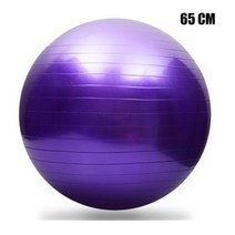 55/65/75/85/95 CM 요가볼 필라테스 피트니스 밸런스 볼 체조 임산부 배달 운동 피트니스 조산 PVC 볼, 본상품, purple 65 CM 옵션