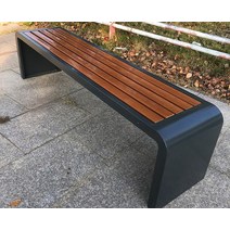 나무 원목 벤치 흡연실 부스 공원 의자 식당 정원 야외용 캠핑, 2m