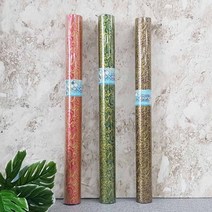 색상랜덤 메탈롤포장지 대-아메바 포장재료 선물포장