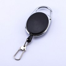 분실방지 낚시 등산 릴고리 릴홀더 핀온릴 DD-10948, 65 cm, 5개, 블랙