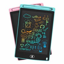드로잉 태블릿 패드 LCD 그림 글쓰기 보드 스케치패드 장난감 필기 전자 칠판 마술 4.4 인치 8.5, 14=colourful11