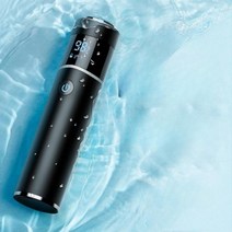 휴대용 컬러 전기 면도기 무선 여행용 핸드폰 충전 사용 휴대용 USB C충전 트렌드 면도기, 프레스티지 블랙