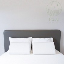 포유 뒤척임이 편한 자모니베개 + 쿨쿨 토퍼 세트, 와이드 부드러운 화이트 +토퍼 SS, 1세트
