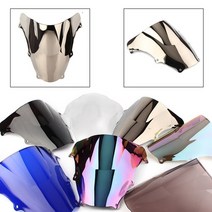 스즈키 SV650 SV650S SV1000 SV1000S SV 650 1000 용 오토바이 윈드 실드 더블 버블 윈드 스크린 액세서리, 05 은