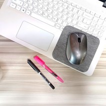 독특미니 카운터 마우스패드 130x130mm, 블랙
