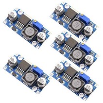 5 PCS DC-DC 벅 컨버터 스텝 다운 모듈 LM2596S 전원 공급 장치의 출력 1.25V-35V, 보여진 바와 같이, 하나