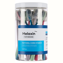 멜락신 이중 초극세모 친환경 칫솔, 1세트, 20개입