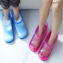 건강지킴이 족욕신발 족욕신발 화장실 용품, 레드