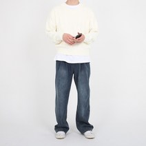 멋픽 남자 케이블 꽈배기 브이넥 오버핏 니트 V넥 긴팔 루즈핏 봄 니트