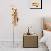 럭셔리 홈 침실 사무실 서재 거실 회전식 옷걸이 행거, 하얀색