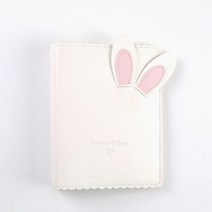 포토북 앨범 포카 포토 사진 북 수집 64 포켓 미니 인스턴트 폴라로이드 fujifilm instax 미니 필름 7s 8 25 50s 90 instax 미니 폴라로이드 케이스, c 흰색