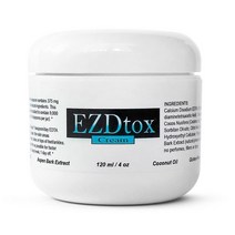 EZDtox 크림 - 헤비 메탈 EDTA 디톡스 - 1개월 분량 - 118.3ml(4온스) 병, 4 Ounce (Pack of 1)