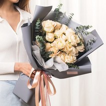 생화택배 장미꽃 하젤장미 꽃다발 꽃배달 생화(자이언트)