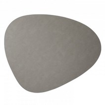 북유럽 린드 DNA 커브 클라우드 Woud 레더 매트 카페트 러그 XXL light grey
