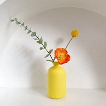 DFMEI 꽃병. 화병.Vase.--꽃병 한타자기 말린 꽃꽂이 거실 식탁 인테리어 소품자락입니다.사진 소품 하나 찍어요, DFMEI.노란색 젖빛 없음. 12 + 꽃 매칭