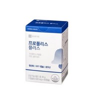 종근당건강 와일드비 프로폴리스 플러스 몸속염증제거 면역력높이는영양제 60캡슐, 2개, 00. 60캡슐