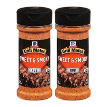 McCormick 맥코믹 그릴메이트 스위트 스모키 시즈닝 5.37oz(152.2g) 2팩, 152.2g