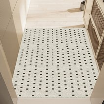 피노블릭 DIY 현관 코일매트 북유럽 발판 베란다 아파트 발코니 바닥매트, 05.사각도트, 2.80x120센치, 1개