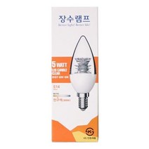 JH+장수램프 5W LED촛대구 E14 전구색(투명)3000K_S/N:B0+603B76 ; 삼파장 전구 조명 엘이디 볼 CJN183B, jh^ ; 1, jh^ ; 본상품선택