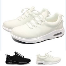 INJ몰 가벼운 멋있는 심플한 예쁜 여자 남자 신발 에어 운동화 AIR 런닝화 여성 남성 단화 헬스 커플 연인 슈즈 패션 캐주얼화 조깅화 커플화 블랙 화이트