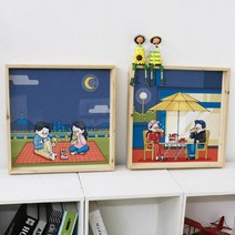 꾸밈데코_월데코벽걸이액자_사각우드액자액자같이마시는술(pf557)_홈갤러리디자인액자홈데코소품, 2.노래방