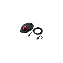 ELECOM 트랙볼마우스 DEFT PRO 검지 조작 타입 LL사이즈 여덟 단추 유·무선·블루투스®40지원 M-DPT1MRXBK, 상세페이지 참조, 상세페이지 참조