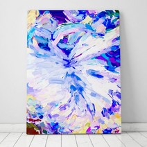 셀러허브 No125 추상화 그림 인테리어 액자 캔버스 20호 73x53cm, 프레임액자(흰색)