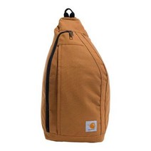 Carhartt 모노 슬링 백팩 여행 및 하이킹용 유니 크로스바디 백 칼하트 브라운