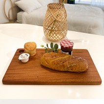 코코도도 프리미엄 플레이팅 마호가니 티크 원목 나무도마 10 종, C-02 사각도마M