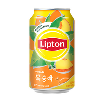 롯데칠성음료 립톤 복숭아, 8개, 355ml