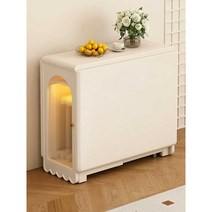 다용도 테이블 의자 세트 폴딩 수납 바퀴달린 접이식, 1.7m 원목 식탁 + 접이식 가죽 의자 2개