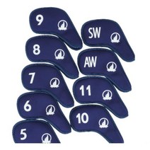 혼마 골프 2023 SS 일본 아이언커버 9개 세트, 네이비