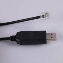 FTDI USB to RJ11 RJ12 RS232 직렬 변환기 케이블 keyence plc to pc 통신 케이블, 01 USB to rj11 RJ12_01 1.8m